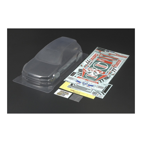 Tamiya 51421 1/10 RC Clear Body Set Castrol Honda Civic VTi