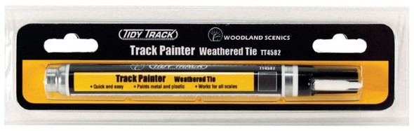 Woodland Scenics Tidy Track Track Painter Weathered Tie TT4582