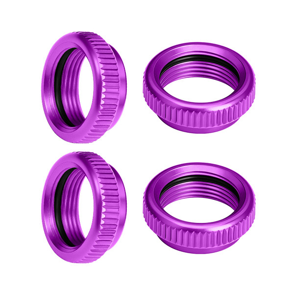 GPM 6061-T6 Aluminum Shock Collars Purple (4Pcs) for ARRMA 1/16 Mini Kraton