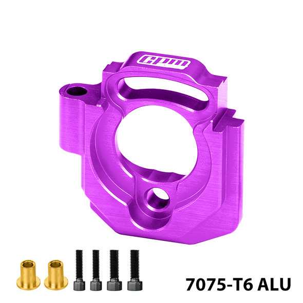 GPM Aluminum Adjustable Motor Mount Purple for ARRMA 1/16 Mini Kraton 3S