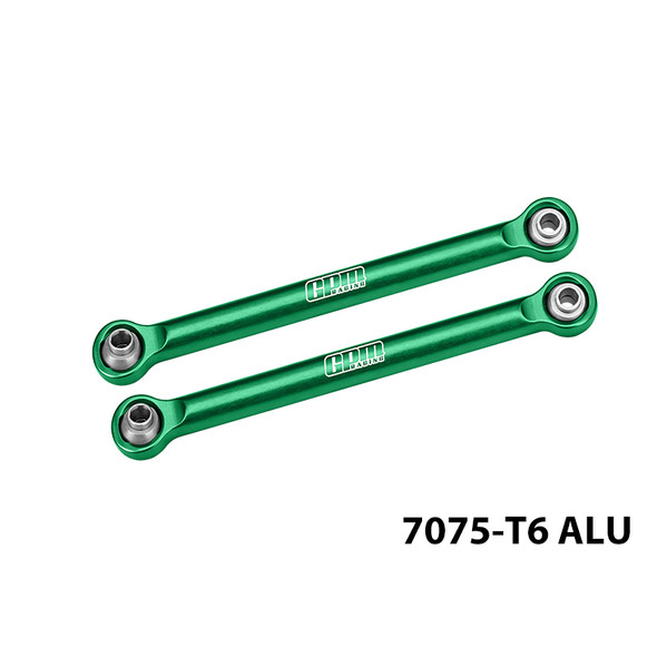 GPM Aluminum Front Steering Toe Links Green for ARRMA 1/16 Mini Kraton 3S
