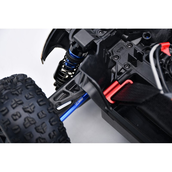 GPM Aluminum Front Steering Toe Links Pink for ARRMA 1/16 Mini Kraton 3S