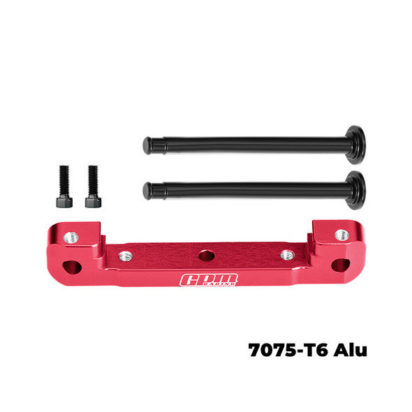 GPM Aluminum Front Upper Suspension Mount Red for ARRMA 1/8 Kraton 6S EXB