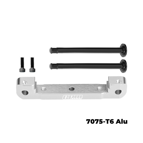 GPM Aluminum Front Upper Suspension Mount Silver for ARRMA 1/8 Kraton 6S EXB