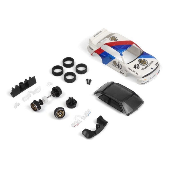 HPI 160998 nano-TTR 1987 BMW M3 Warsteiner - Painted Body Set