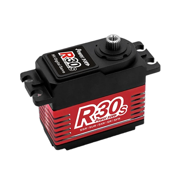 POWER HD R30S 270° HV Coreless Motor 486.1 oz / 0.13 Titanium Gear Digital Servo