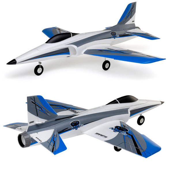 E-flite EFL-3134 Habu SS (Super Sport) 50mm EDF Jet BNF Basic w/ AS3X+ & SAFE Select
