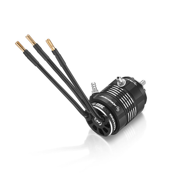 Hobbywing 30419007 Seaking 3660SL Brushless Motor - 2600KV Black-V2