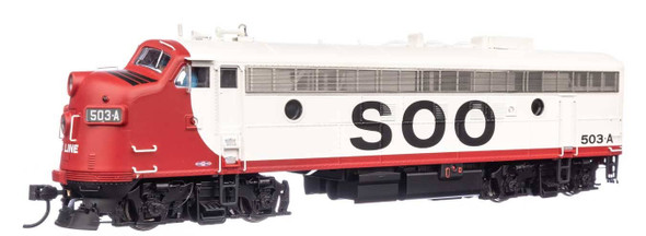 Walthers 920-42557 EMD FP7 - Soo Line w/ LokSound 5 Sound & DCC Locomotive #503A