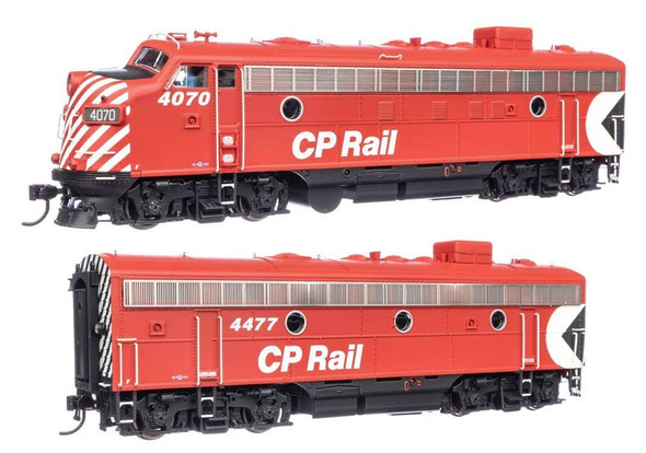 Walthers 920-49551 EMD FP7 & F7B STANDARD DC Canadian Pacific #4070 & #4477