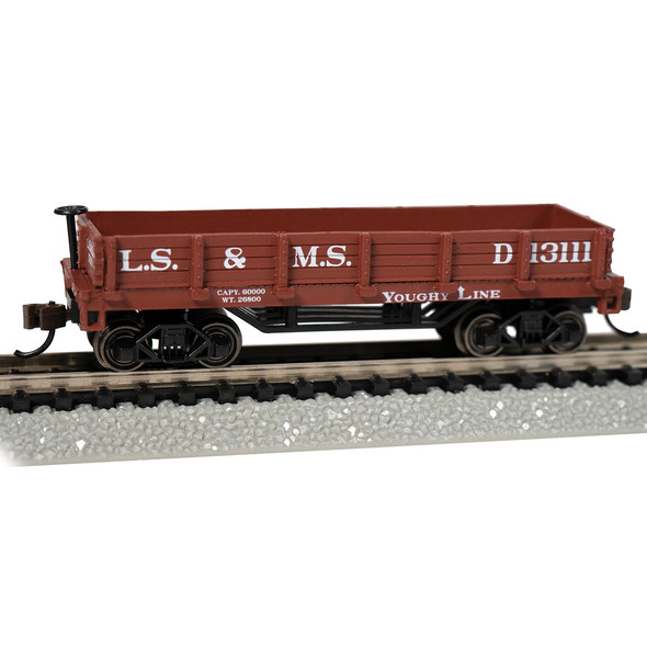 Bachmann 15455 Old-Time Gondola - Lake Shore & Michigan Southern - Freight Car N Scale