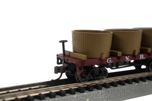 Bachmann 15555 Old-Time Water Tank Car - Great Northern - Freight Car N Scale