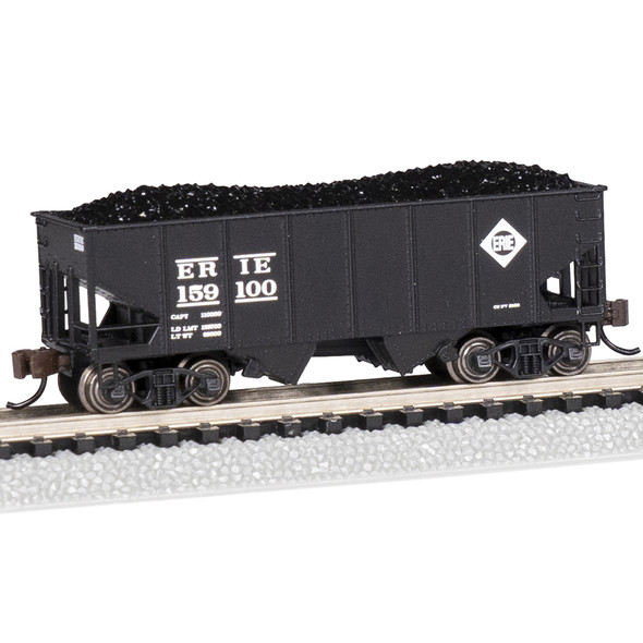 Bachmann 19562 USRA 55-Ton 2-Bay Hopper - Erie #159100 - Freight Car N Scale