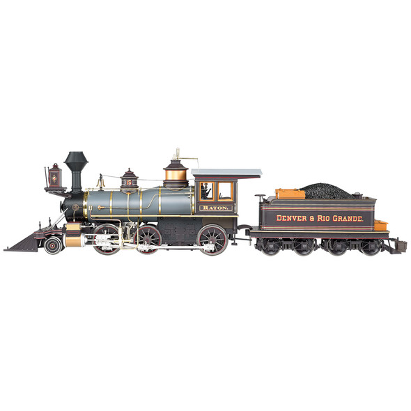 Bachmann 81488 D & RG™ (Raton) 1:20.3 2-6-0 - Steam Locomotive Large Scale