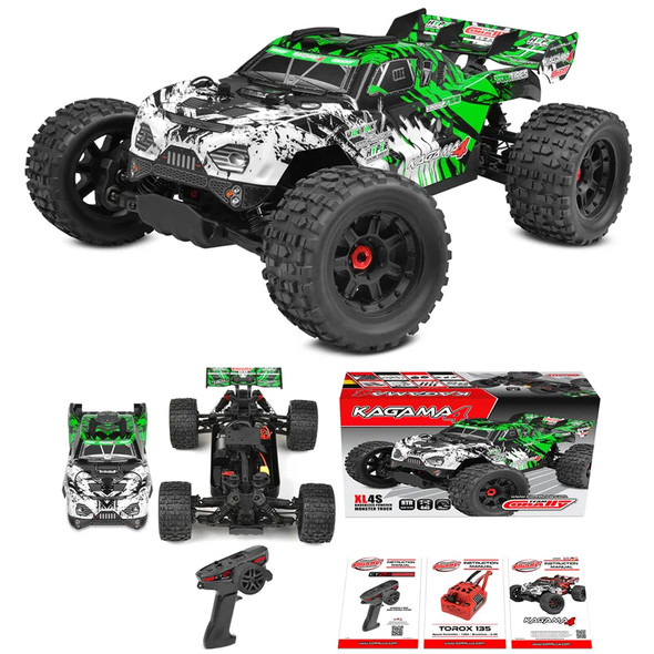 Corally C-00293-G 1/10 KAGAMA 4 RTR Brushless 4WD Power 4S Monster Truck Green
