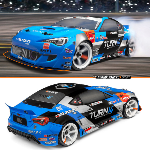 HPI 120096 1/10 Sport 3 Drift Car 4WD RTR Painted Dai Yoshihara Subaru BRZ Body
