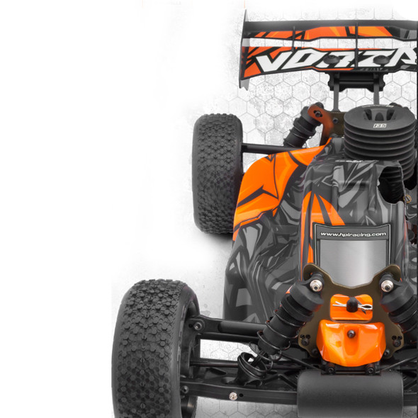 HPI 160177 VORZA 1/8 4WD Nitro Buggy w/Star F3.5 V2 Engine 2.4GHz Radio & Painted Body