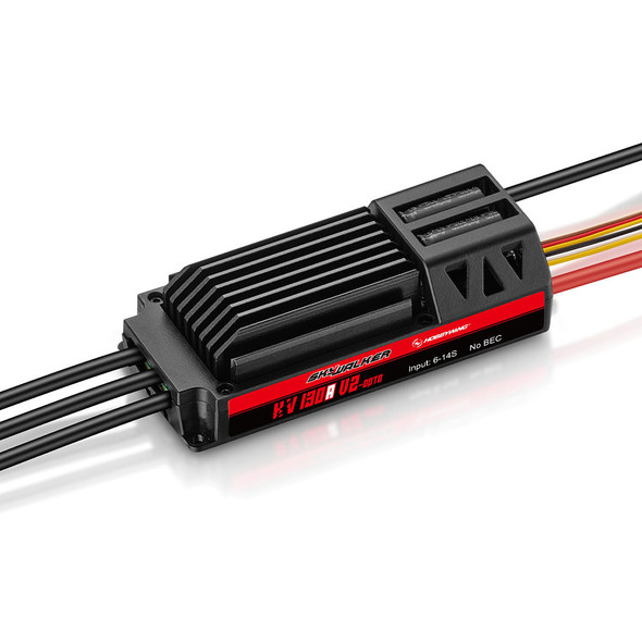 Hobbywing 30222300 Skywalker 130A V2 ESC- HV 14S OPTO