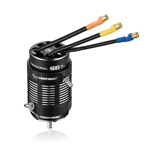 Hobbywing 30419001 Seaking 4685SL Brushless Motor - 1500KV Black-V2