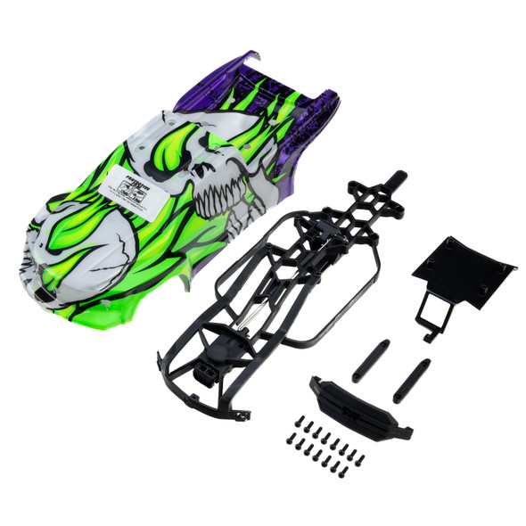 Pro-Line PRO369320 1/16 Pre-Cut/Painted Brute Body Ghostfire for ARRMA MINI KRATON
