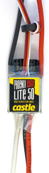 Castle Creations Phoenix Edge Lite 50 Brushless ESC Speed Control w/ 5-Amp BEC