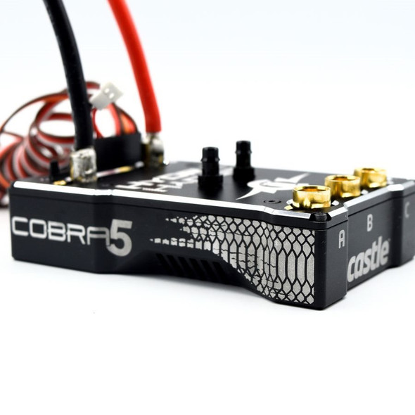 Castle Creations HYDRA COBRA 5, 8S, 33.6V Marine ESC, 20A PEAK BEC 010-0182-00