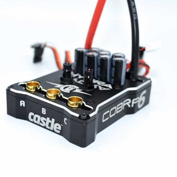 Castle Creations HYDRA COBRA 6, 33.6V Marine ESC, 8A PEAK BEC 010-0189-00