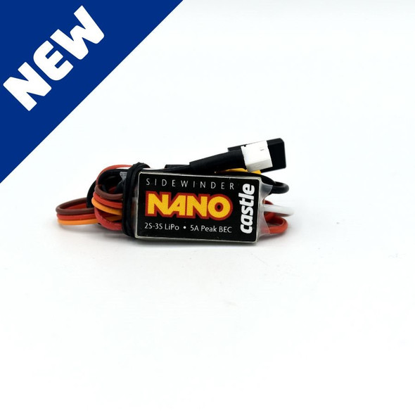 Castle Creations Sidewinder NANO 1/24 Micro PNP ESC 12.6V 010-0176-01