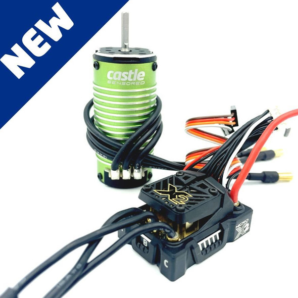 Castle Mamba Micro X2 16.8V ESC w/ 1010-4400Kv Motor Combo
