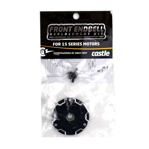 Castle Creations 15 Series Motor Front Endbell Replacement Kit 011-0134-00
