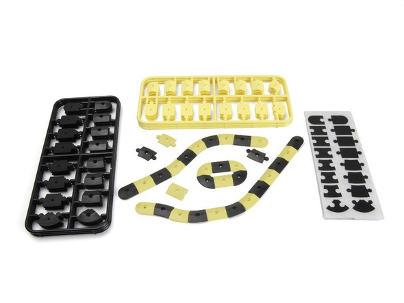 HPI 161411 - nano-TTR Curb Set - Black & Yellow