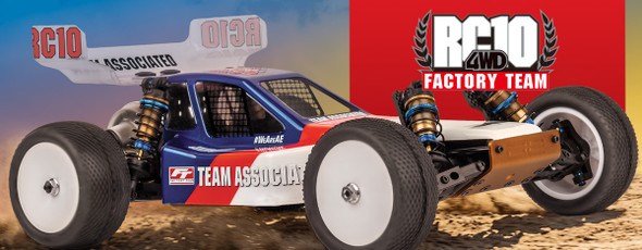 Associated 6055 1/10 RC10 Factory Team 4WD Electric Off-Road Competition Buggy Kit