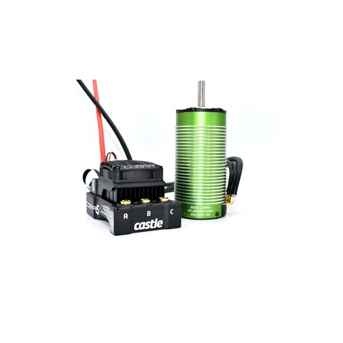 Castle Creations Cobra 5 ESC 8S Max 33.6V, 20A Peak BEC w/ 2028-1100kv Sensored Motor 010-0179-02