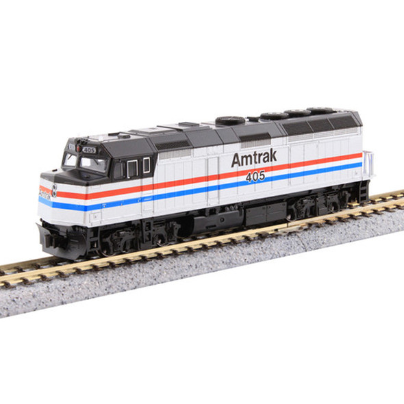 Kato 176-6109-S EMD F40PH Amtrak Phase III #405 Locomotive w/DCC & Sound N Scale