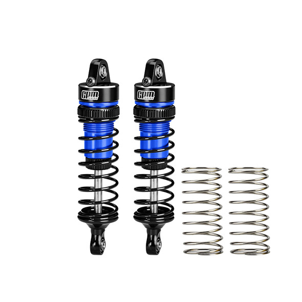 GPM Aluminum Front Shock Absorbers 62mm Blue for ARRMA 1/16 Mini Kraton 3S
