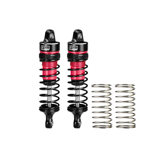 GPM Aluminum Front Shock Absorbers 62mm Red for ARRMA 1/16 Mini Kraton 3S