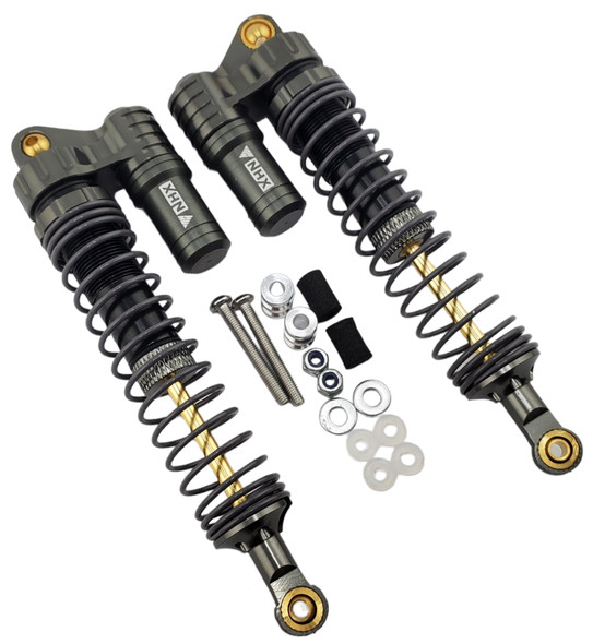 NHX RC Piggyback Adjustable 120mm Shocks Damper 1/10 Scale Crawler - TIColor