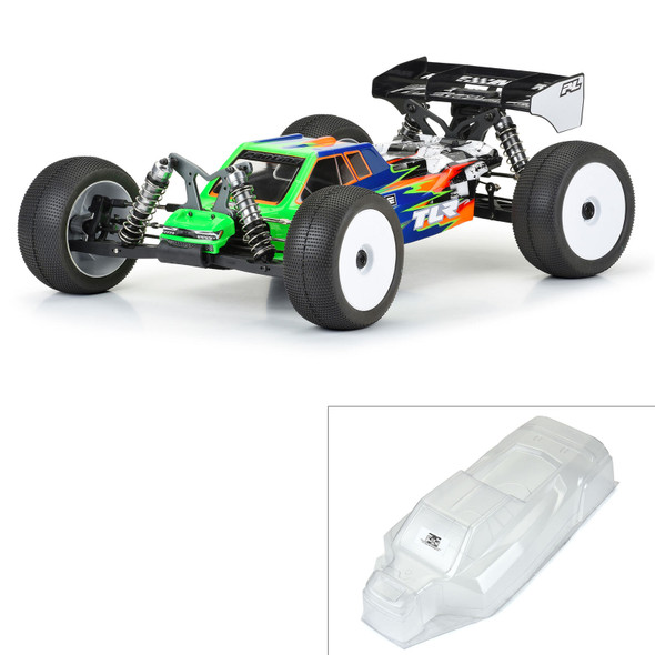 Pro-Line PRO368700 1/8 Sector Truggy Clear Body for 8ight XT/E & Others