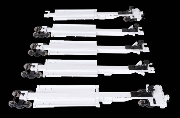 Walthers 910-5261 263' 5-Unit All-Purpose 48' Spine Car RTR Santa Fe #298943 HO Scale