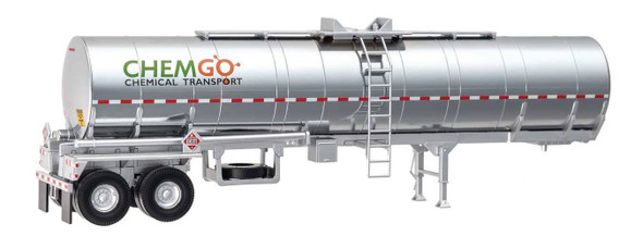 Walthers 949-12350 Chemical Tank Trailer - ChemGo HO Scale