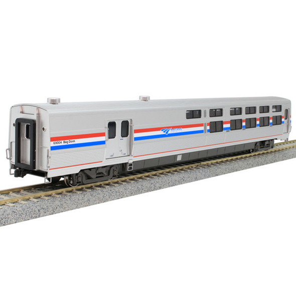 Kato 35-6242 Amtrak Viewliner II Baggage-Dormitory Cars Phase III #69009 HO Scale
