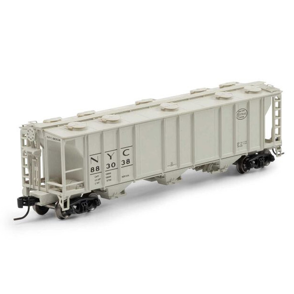 Athearn ATH-1725 PS-2 2893 3-Bay Covered Hopper - NYC #883038 N Scale