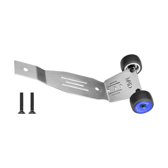 GPM Stainless Steel Bearing Wheelie Bar Blue for TRAXXAS Mini Slash / Mini Rally