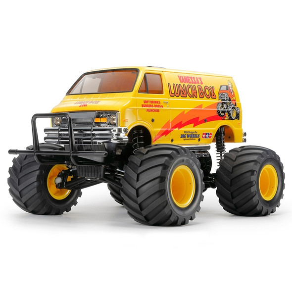 Tamiya 58755 1/12 RC Lunch Box Evo Customized Monster Van Kit for Racing & Show