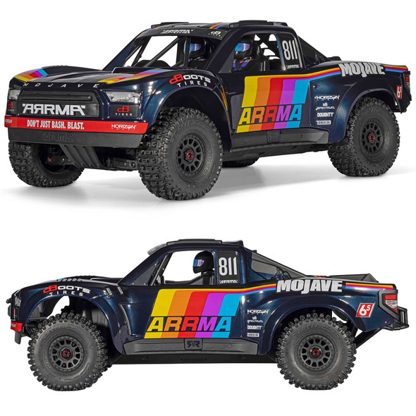 ARRMA 1/7 MOJAVE™ 6S 4X4 RTR Brushless Desert Truck Blue ARA7604V3T1