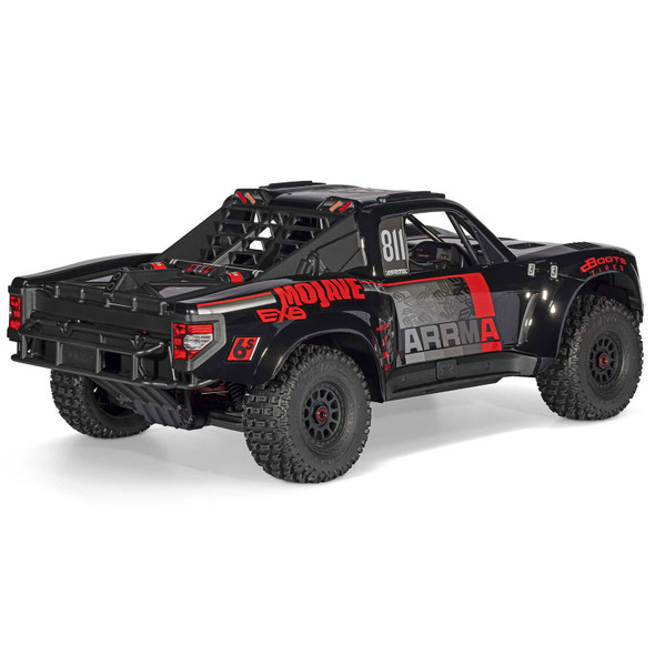 ARRMA 1/7 MOJAVE™ 6S 4X4 EXB RTR Brushless Desert Truck Black ARA7704V3T1