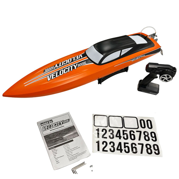 Rage R/C RGRB1209 - Velocity 900BL Brushless Deep Vee RTR Boat