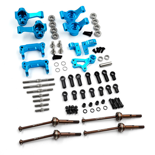 Yeah Racing TAGF-S02BU Aluminum Essential Conversion Kit for Tamiya GF-02