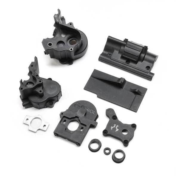 Axial AXI-2214 Transmission Housing Set, AT6 for 1/8 AXP8 Gilamon