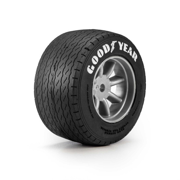 Pro-Line PRO1036410 1/12 Goodyear Blue Streak VTA Rear Tires Gray Wheels (2): Losi NASCAR